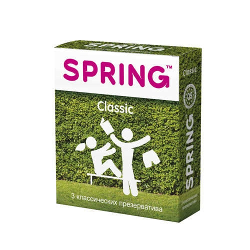 Презервативы "Spring Classic" классические, 3шт 